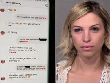 Δασκάλα έστελνε πρόστυχα μηνύματα σε 13χρονο μαθητή: «Σε θέλω χωρίς όρια» (φώτο)